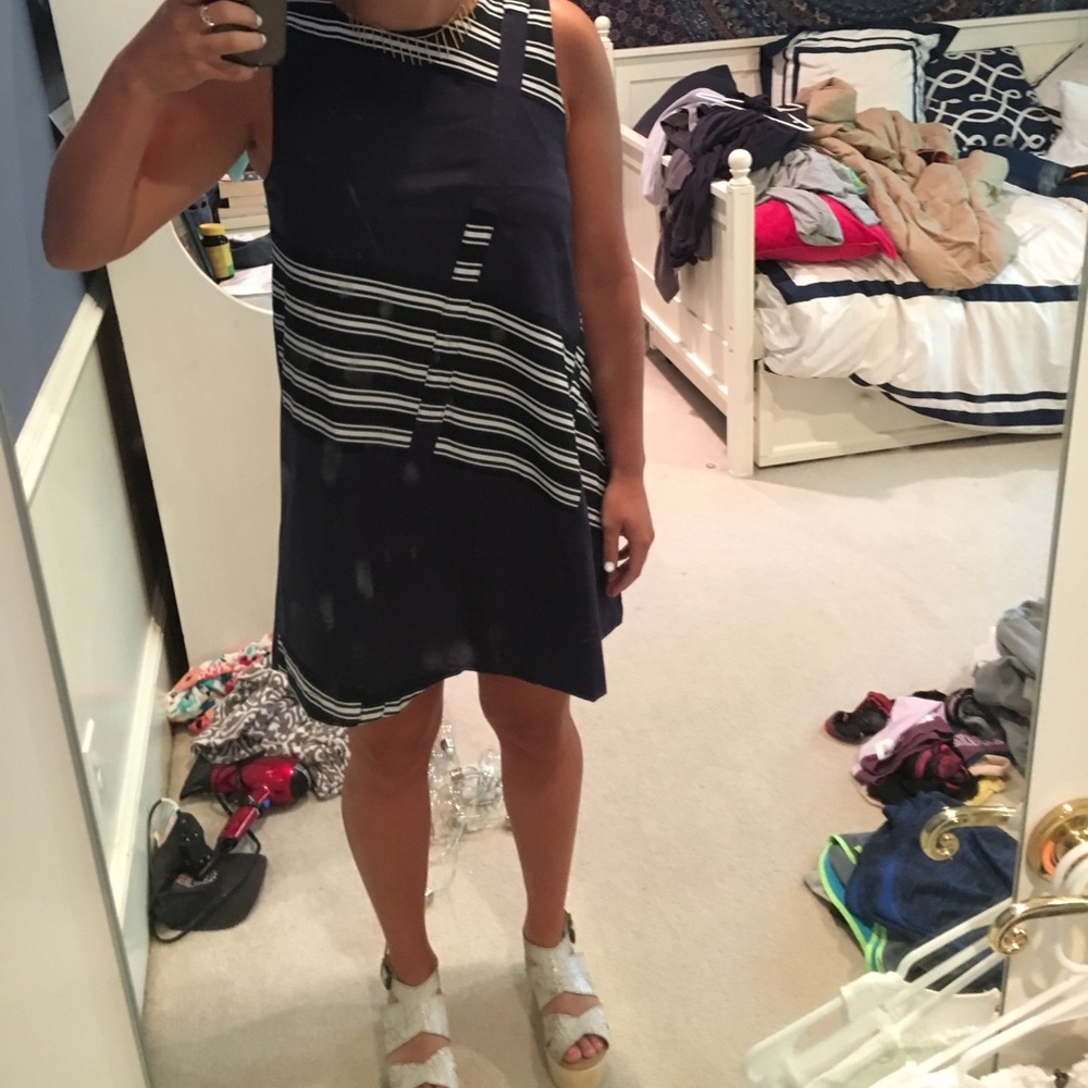 J.O.A Los Angeles Nautical Tunic Dress